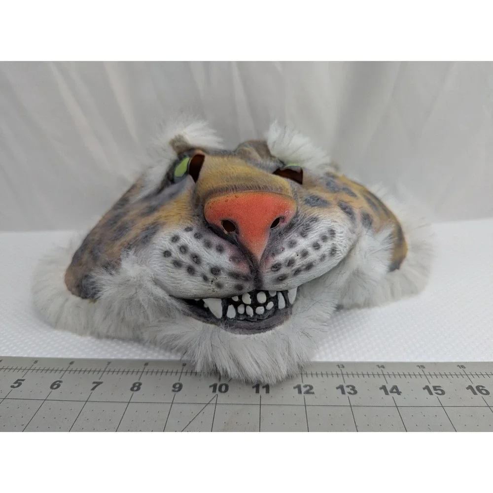 Halloween Leopard Cat Mask Latex Full‎ Head